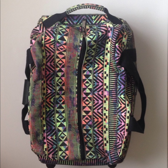 PINK Victoria's Secret Accessories - PINK Victoria's Secret Aztec Luggage.